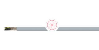 TKD KABEL 1504765-100F Cable Multiconductor, Sin blindaje, 4 Hilos, 21 AWG, 0.5 mm², 100 ft, 30.48 m