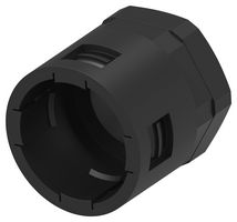 TE CONNECTIVITY 2500401-7 Conector Conduit, Tamaño 34.5mm, M32 x 1.5, Recto, Nylon 6 (Poliamida 6), Negro, 51.5 mm, IP66