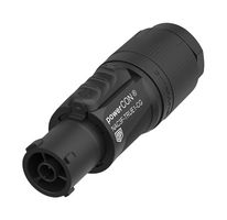 NEUTRIK NAC3F-TRUE1-CG High Power Connector, 2+PE, powerCON TRUE1 Series, Receptacle, 250 VAC, 16 A, Cable Mount, Screw