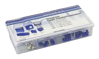 BOURNS H-870 Trimmer Kit, 500kohm to 100kohm, 60 Pieces of Through Hole Trimpot Series Trimming Potentiometers