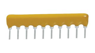 BOURNS 4610X-101-681LF Fixed Network Resistor, 680 ohm, Bussed, 9 Resistors, SIP, PC Pin, ± 2%