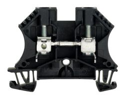 WEIDMULLER 1020210000 DIN Rail Mount Terminal Block, 2 Positions, 22 AWG, 8 AWG, 6 mm², Screw, 41 A