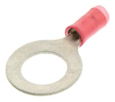 TE CONNECTIVITY - AMP 321522 Ring Tongue Terminal, M10, 3/8", 16 AWG, 1.65 mm², PIDG Series, Red