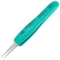 EXCELTA 4-SA-ET Tweezers, Precision, ESD, Straight, Pointed, 118.75 mm, Stainless Steel