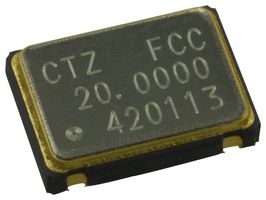 CITIZEN FINEDEVICE CSX-750FCC20000000T Oscilador, 20 MHz, 100 ppm, SMD, 7mm x 5mm, CMOS/TTL, 5 V, SERIE CSX-750F