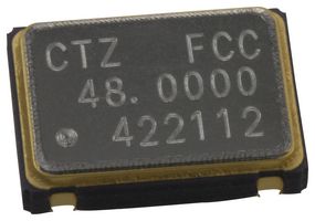 CITIZEN FINEDEVICE CSX-750FCC48000000T Oscillator, 48 MHz, 100 ppm, SMD, 7mm x 5mm, CMOS/TTL, 5 V, CSX-750F SERIES