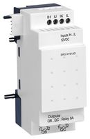 SCHNEIDER ELECTRIC SR3XT61JD Discrete I/O Extension Module, 4 Resistive Inputs, 2 Relay Outputs, 12 VDC, Zelio Logic Series