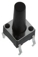 ALCOSWITCH - TE CONNECTIVITY FSM14JHX Tactile Switch, FSMJ Series, Top Actuated, Through Hole, Round Button, 160 gf, 50mA at 24VDC