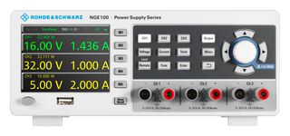 ROHDE & SCHWARZ NGE103 Bench Power Supply, Adjustable, 3 Output, 0 V, 32 V, 0 A, 3 A