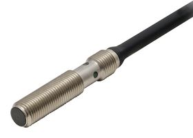 OMRON INDUSTRIAL AUTOMATION E2E-S05S12-WC-C1 5M Inductive Proximity Sensor, 3-Wire, NPN, NO, Cylindrical M5 Thread, Stainless Steel, 10VDC to 30VDC