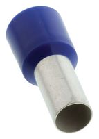 PANDUIT FSD84-12-C Férula, Extremo de DIN, Un Cable, 6 AWG, 16 mm², 12 mm, Azul, Serie FSD