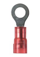 PANDUIT PNF18-6R-M Ring Tongue Terminal, M3.5, #6, 18 AWG, 1 mm², PNF Series, Red
