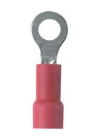 PANDUIT PV18-6RX-CY Ring Tongue Terminal, M3.5, #6, 18 AWG, 1 mm², PV-RX Series, Red