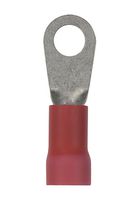 PANDUIT PV8-10R-TY Ring Tongue Terminal, M5, #10, 8 AWG, 10 mm², PV Series, Red