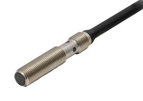 OMRON INDUSTRIAL AUTOMATION E2E-S05S12-WC-B1-5M Inductive Proximity Sensor, 3-Wire, PNP, NO, Cylindrical M5 Thread, Stainless Steel, 10VDC to 30VDC