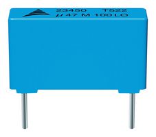 TDK B32652A0104K000 Power Film Capacitor, Metallized PP, Radial Box - 2 Pin, 0.1 µF, ± 10%, Through Hole