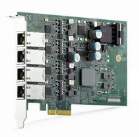 NI / EMERSON 782997-01 Frame Grabber Device, PCIe-8233, 4 Camera, PoE, GigE Vision