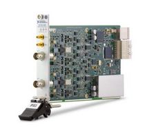 NI (NOW PART OF EMERSON) 783086-01 Sound and Vibration Module, PXIe-4463, DC Coupling, 2 Output, 24 bit, 51.2 kSPS, BNC Connector