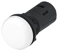 ALCOSWITCH - TE CONNECTIVITY ILE2224WS LED Panel Mount Indicator, Screw Terminal, White, 24 V, 22.5 mm, IP20, IP65