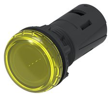 ALCOSWITCH - TE CONNECTIVITY ILE2224YS LED Panel Mount Indicator, Screw Terminal, Yellow, 24 V, 22.5 mm, IP20, IP65