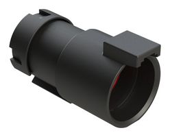 AMPHENOL SINE/TUCHEL ATHD04-1-4P-E003 Automotive Connector Housing, Black, ATHD Series, Receptacle, 1 Positions