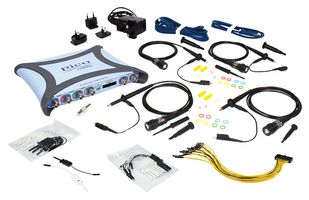 PICO TECHNOLOGY PICOSCOPE 5464E MSO KIT PC USB Oscilloscope, PicoScope 5000E Series, 4 Analog, 16 Digital, 200 MHz, 2.5 GSPS, 1 Gpts