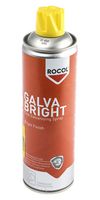 ROCOL 69523 Cold Galvanizing Spray, Triple Protection, -30°C to 450°C, GALVA BRIGHT, Aerosol Can, 500ml