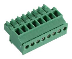 PHOENIX CONTACT 1863217 Terminal de Bloque Enchufable, 3.5 mm, 8 Posiciones, 28 AWG, 16 AWG, 1.5 mm², Tornillo