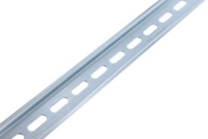 WEIDMULLER 514570000 (PACK OF 5) DIN Mounting Rail, Terminal Rail, DIN Rail Terminals, 2 m, 7.5 mm, 35 mm, Steel