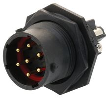 SOURIAU-SUNBANK / EATON UTS7147PSCR Circular Connector, Sealed Circular Connector, Souriau Trim Trio UTS Series, Jam Nut Receptacle