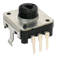 BOURNS PES12-42S-N0024 Rotary Encoder, Pro Audio, Mechanical, Incremental, 24 PPR, 24 Detents, Vertical
