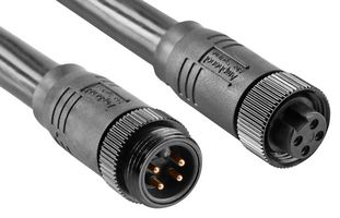 AMPHENOL SINE/TUCHEL P29008-M5 Cable de Sensor, PowerBOSS, M22 Macho, M22 Hembra, 4 Contactos, 5 m, 16.404 ft