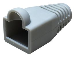 MULTICOMP MC001554 Connector Accessory, Grey, Strain Relief Boot, RJ45 Modular Connectors, 1 Positions