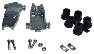 MC001562 - Multicomp - D Sub Backshell, DE, 180° 