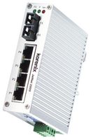 BEIJER ELECTRONICS JETNET 2005F-SW Switch, 5 Ports, Industrial, Fast Ethernet, DIN Rail / Rack / Wall, RJ45 x 4, Fast Ethernet x 1