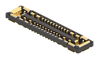 MOLEX 2262760202 Mezzanine Connector, 0.3mm Signal, 0.6mm Power, Receptacle, 2 Rows, 28 Contacts, PCB Mount