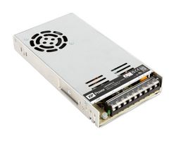 XP POWER LBA350PS15 AC/DC Enclosed Power Supply (PSU), ITE, Industrial, LED Lighting, 1 Outputs, 330 W, 15 V, 22 A
