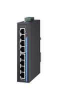 ADVANTECH EKI-2728I-DU Switch, 8 Ports, Industrial, Unmanaged Gigabit Ethernet, DIN Rail / Wall, RJ45 x 8