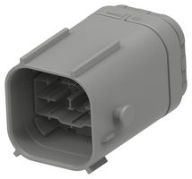 TE CONNECTIVITY 2490960-2 Carcasa de Conector Automotriz, Código B, Gris, NTSEAL Series, Receptáculo eléctrico, 26 Posiciones