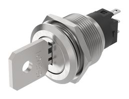 EAO 82-6121.2000 Interruptor de Llave, IP65, Sostenido, SPDT, 82 Series, 2 Posiciones