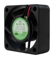 ORION FANS OD4015-24HB02A DC Axial Fan, 24 V, Square, 40 mm, 15 mm, Ball Bearing, 7.8 CFM