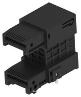 TE CONNECTIVITY 2459600-1 Pluggable I/O Connector, SFP, 40 Contacts, 2 x 1 (Stacked), Surface Mount Straight, HSIO Series