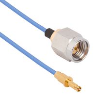 AMPHENOL SV MICROWAVE 7093-5277 RF / Coaxial Cable Assembly, Size16, Pin Contact, 12 ", 304.8 mm, 0.047" Flexible, SMPS RP Jack