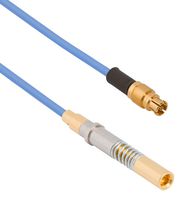 AMPHENOL SV MICROWAVE 7093-5282 RF / Coaxial Cable Assembly, Size16, Socket Contact, 12 ", 304.8 mm, 0.047" Flexible, SMPS RP Jack
