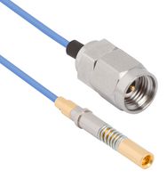 AMPHENOL SV MICROWAVE 7093-5284 RF / Coaxial Cable Assembly, Size16, Socket Contact, 12 ", 304.8 mm, 0.047" Flexible, SMPS RP Jack