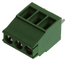 TE CONNECTIVITY - BUCHANAN 284391-3 Wire-To-Board Terminal Block, 3.5 mm, 3 Positions, 30 AWG, 14 AWG, 2 mm², Screw