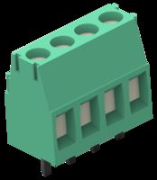 TE CONNECTIVITY - BUCHANAN 284392-2 Wire-To-Board Terminal Block, 3.81 mm, 2 Positions, 30 AWG, 14 AWG, 2 mm², Screw