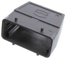HARTING 19 30 016 0427 Heavy Duty Connector, M32 Top Entry, 4 Pegs, High Profile, Hood, Top Entry, Aluminum Body, 2 Lever