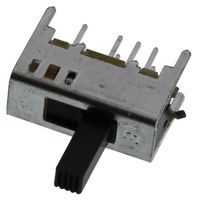 E-SWITCH EG2301B Slide Switch, Subminiature, DP3T, Through Hole, EG Series, 200 mA