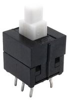 E-SWITCH TL2201OAXB Pushbutton Switch, Subminiature, TL2201 Series, DPDT-DB, On-(On), Plunger for Cap, Blue